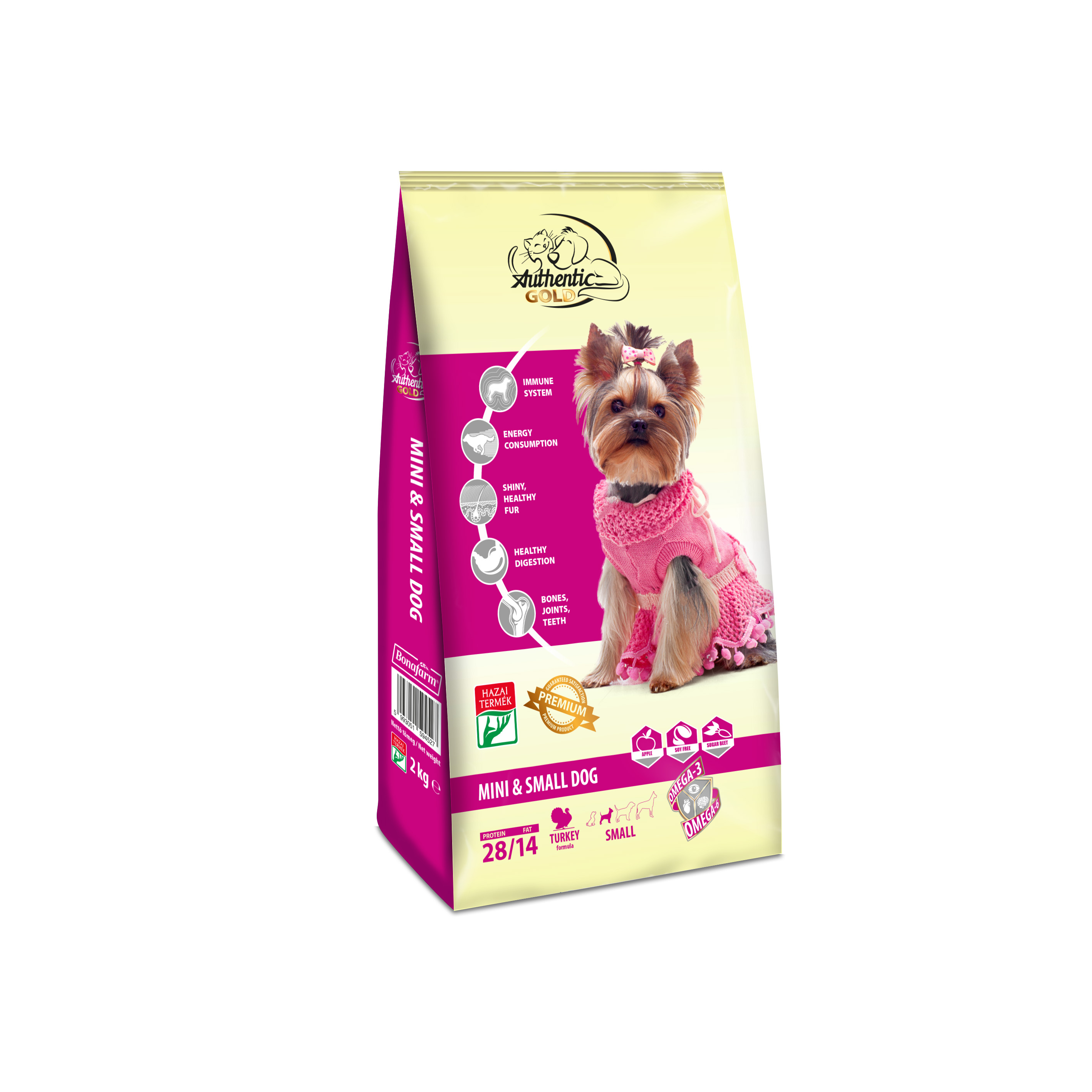 AUTHENTIC GOLD DOG MINI&SMALL 2 KG